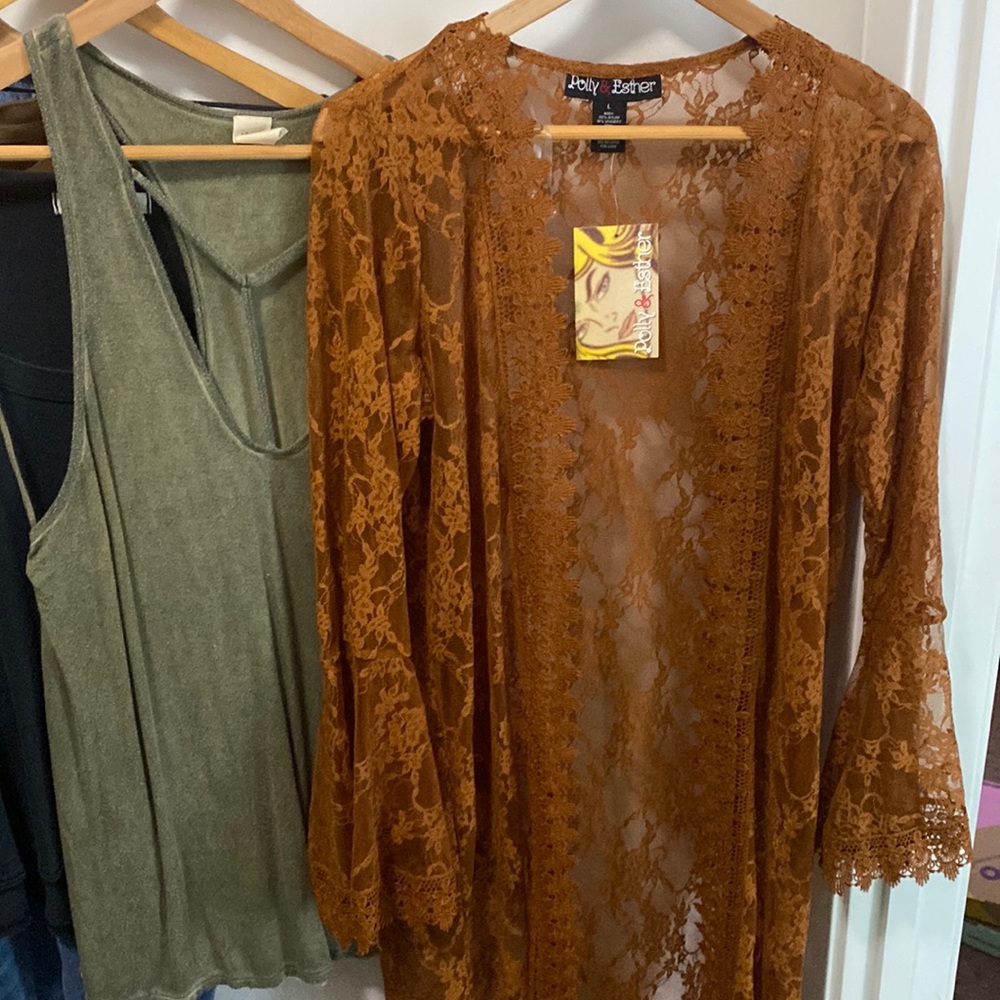 POLLY & ESTHER | Lace Duster